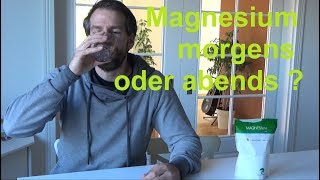 Um welche Uhrzeit Magnesium einnehmen Wann Magnesium morgens oder abends nehmen