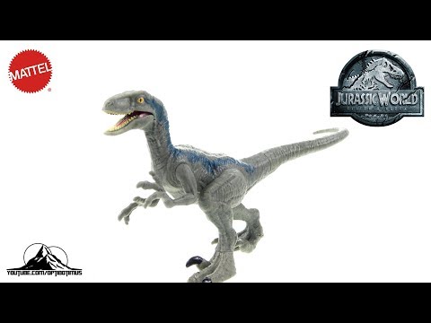 Optibotimus Reviews: Jurassic World Fallen Kingdom Attack Pack VELOCIRAPTOR "BLUE"