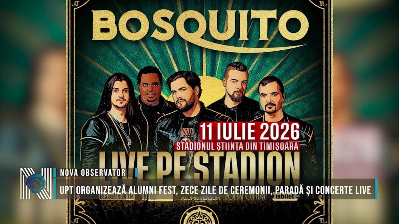 UPT organizează ALUMNI FEST, zece zile de ceremonii, paradă și concerte live