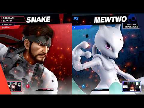 SolidTips (Snake) vs Chewie (Mewtwo) - ESA Roseville Monthly Losers Quarter Finals