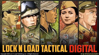 LOCK N' LOAD TACTICAL Digital Version BETA Scenario with Gameplay Flash...Thunder American vs German