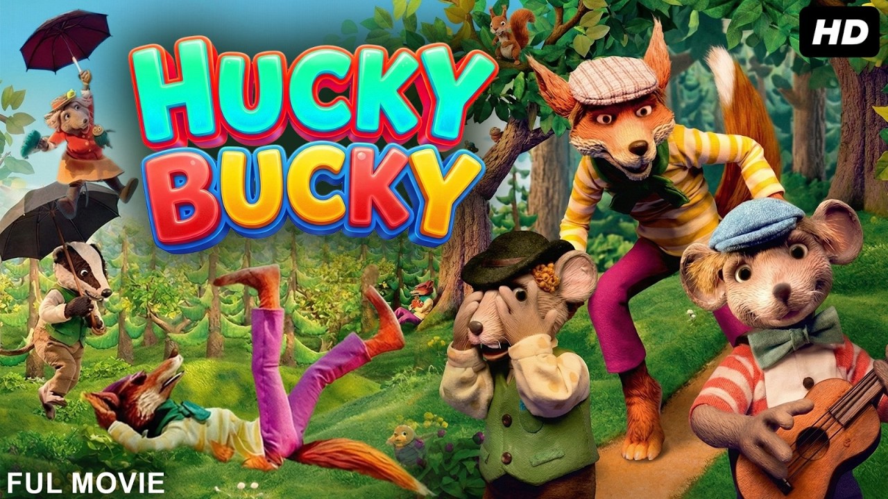 HUCKY BUCKY - Full Hindi Dubbed Movie | Cartoon Movie In Hindi | Animation Adventure Comedy Movie