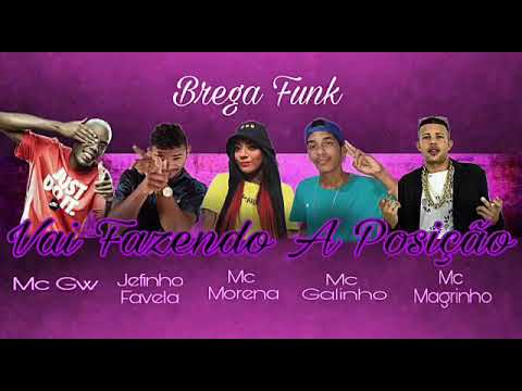 MC GW, JEFINHO FAVELA, MC MORENA, MC GALINHO, MC MAGRINHO - VAI FAZENDO A POSIÇÃO - REMIX BREGA FUNK