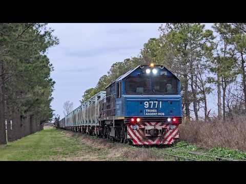 CRRC CDD6A1 9771 con un 9003 por Los Chañaritos