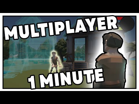 Multiplayer / Coop in 1 minute - Unity Short Tutorial #shorts