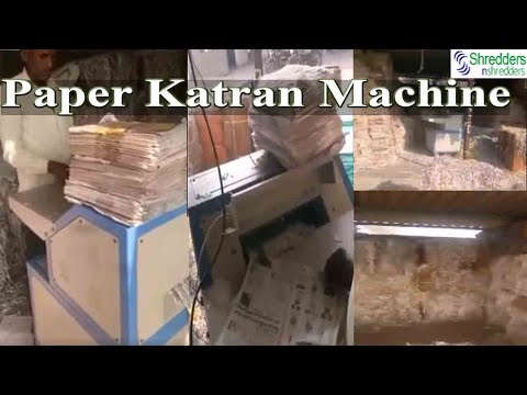Paper Shredding Machine