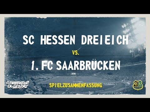 SC Hessen Dreieich - 1. FC Saarbrücken - Spielzusammenfassung (17. Spieltag) 18/19
