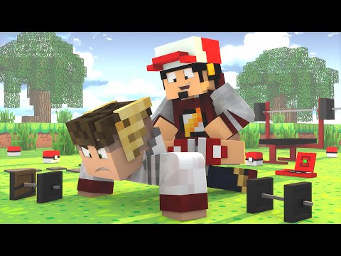 Minecraft: LIGA POKEMON #29 - TREINAMENTO ‹ AM3NIC ›