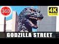 4K 360 Godzilla Street In Shinjuku Tokyo JAPAN 360