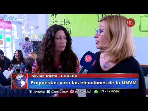 Propuestas para las elecciones en la UNVM