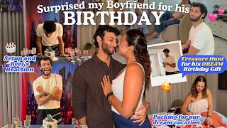 My Boyfriend COULDN’T BELIEVE his BIRTHDAY SURPRISE! 😳 #HustleWSar