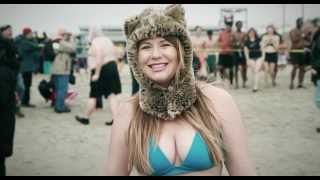 preview picture of video 'The Best of the Coney Island Polar Bear Plunge 2014'