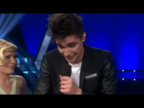 Anton Ewald in tears | Melodifestivalen 2013 Eftersnack