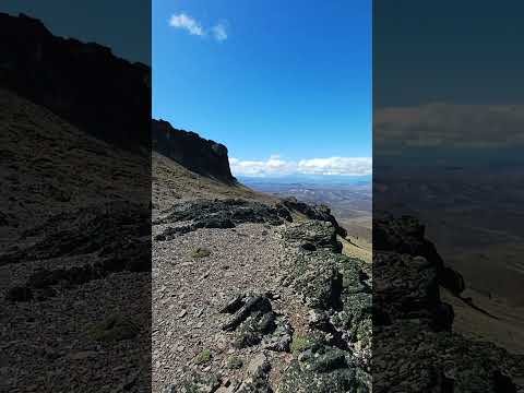 Asi se ven las #nubes al ESTE de la #cordillera #trekking #invierno 2025 El Maiten #short #landscape