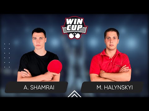 02:30 Andrii Shamrai - Mykola Halynskyi West 7 WIN CUP 03.08.2024 | Table Tennis WINCUP