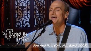 James Taylor - Fire And Rain (One Man Band, July 2007)
