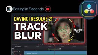 How to Track a Blur Effect in DaVinci Resolve 21 Step by Step