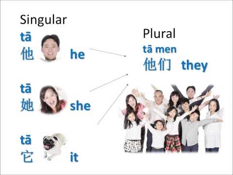 You, I, He, 你、我、他 Mandarin Chinese 101, Pronouns