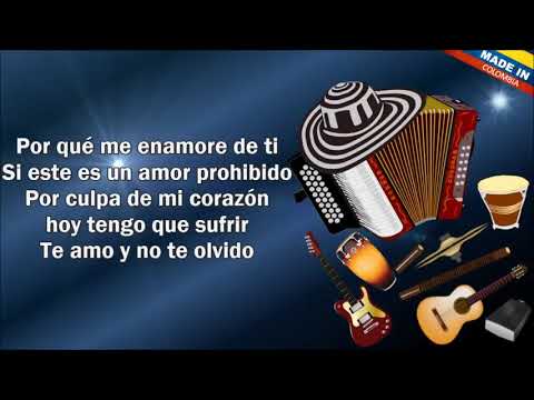 Porque me enamore de ti - Los amantes del vallenato (Letra) 1080p Full Hd