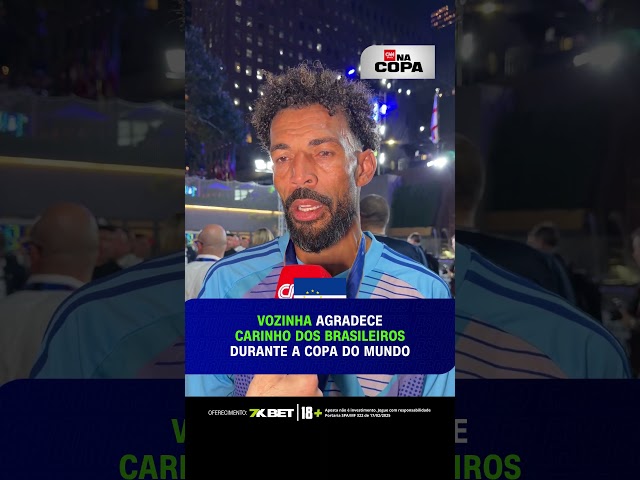 À CNN, Vozinha agradece apoio dos brasileiros durante a Copa do Mundo | CNN ESPORTES