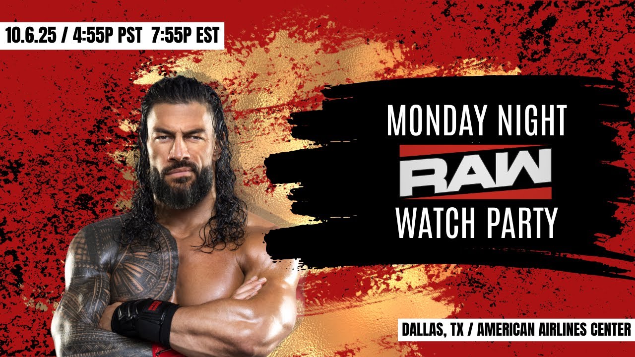 MONDAY NIGHT RAW WATCH PARTY