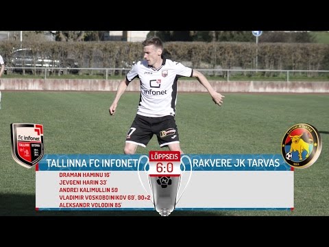 20. voor 2016: Tallinna FC Infonet - Rakvere JK Tarvas  6:0 (2:0)