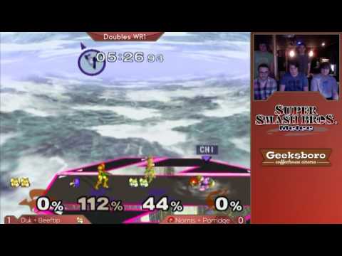 Gate City Smash Bi-Weekly Doubles - Duk & Beeftip vs Porridge & Nomis - Winners Round 1