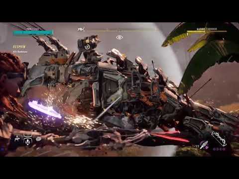 Horizon Zero Dawn - Ultra hard (Thunderjaw, Corrupted TJ and Redmaw) Timestamp in description