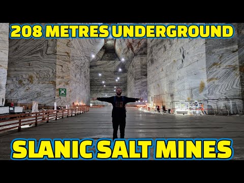 200m Underground! | Slănic Salt Mine, Romania
