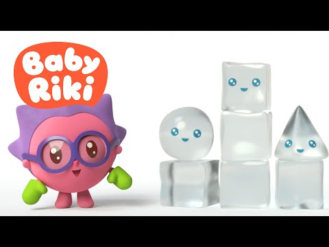 Pistoale cu apă | Hai afară la joacă cu BabyRiki - Desene animate educative  pentru copii