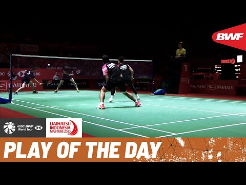 HSBC Play of the Day | Leo Rolly Carnando and Daniel Marthin ignite the fans with this rally