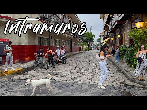 Alla scoperta di Intramuros Manila 🇵🇭 | Storia coloniale spagnola e vlog di viaggio nelle Indie o...