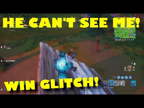 INSANE *INVISIBLE* GLITCH IN FORTNITE BATTLE ROYALE!