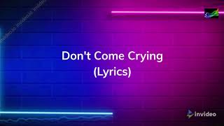 Don&#39;t come crying by TryHardNinja - Lyrics