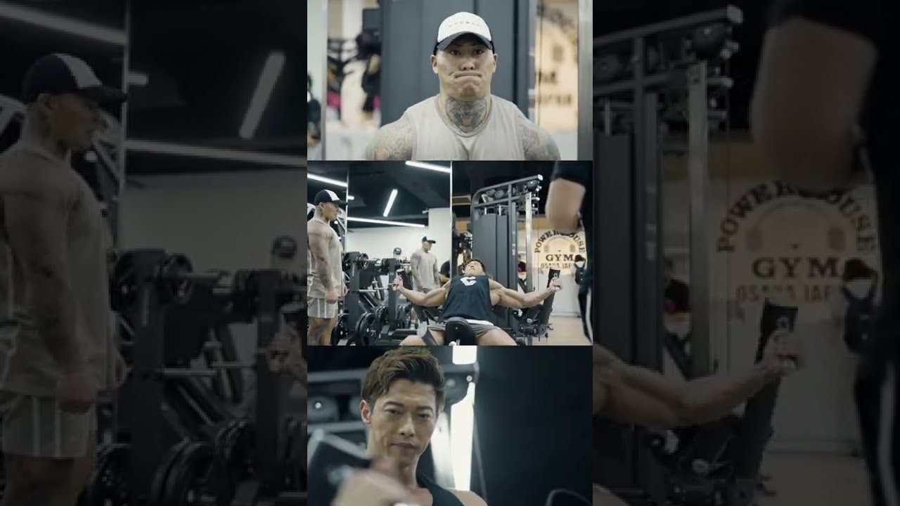 IFBB PROとの合トレ風景