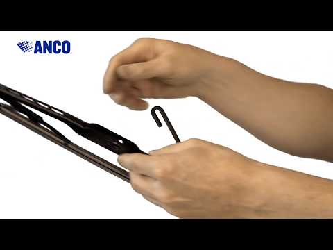 How to Install ANCO 31-Series Wiper Blades (9x3 J-Hook Connection)