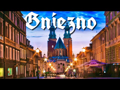 Gniezno 🇵🇱 | Poland’s First Capital | 4K Walking Tour | 4K 60 FPS HDR
