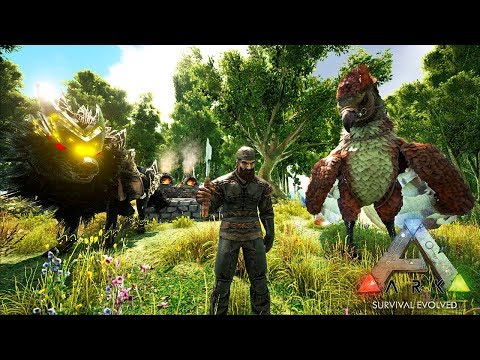 DOMAMOS A ARGENTAVIS E FIZEMOS AS FERRAMENTAS!! ep.04 - ARK NEW FOREWORLD MYTH