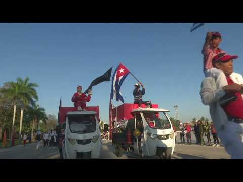 Reafirman granmenses su determinación por la Revolución cubana y a favor de la paz.