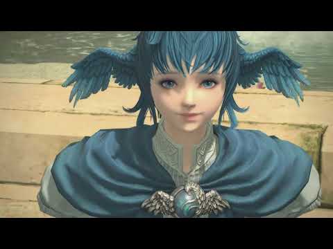 FINAL FANTASY XIV Endwalker Cutscene: Hermes and Meteion