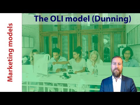 The OLI model (Dunning) for internationalization