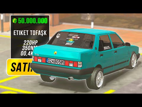 Sadece TOFAŞ Satarak ZENGİN OLDUM !! Car Parking Multiplayer