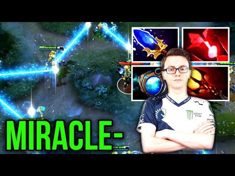 Miracle- Insane Tinker Control Aghanim's Scepter Build 9k MMR - Dota 2