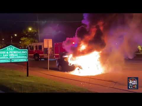 11/21/21-U-Crest & Forks Standby Car Fire: 3517 Genesee Street