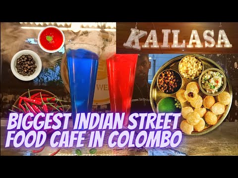 Kailasa Street food Cafe | Biggest Indian Street Food Colombo | Sri Lanka #streetfoodvideos