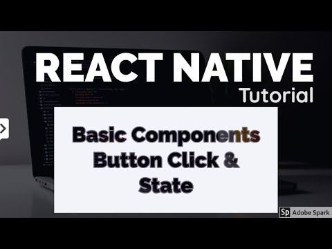 React Native Tutorial 6 Basic Components Button Onpress