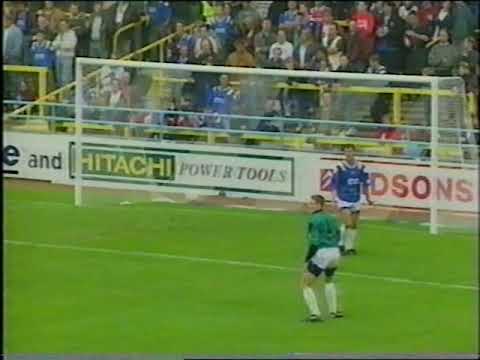Paul Holland with a neatly worked goal in a 2-0 win at Gillingham in October 1994
