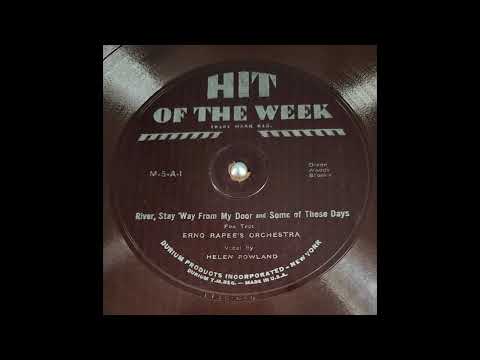 Erno Rapee & His Orchestra - Some Of These Days (1931)