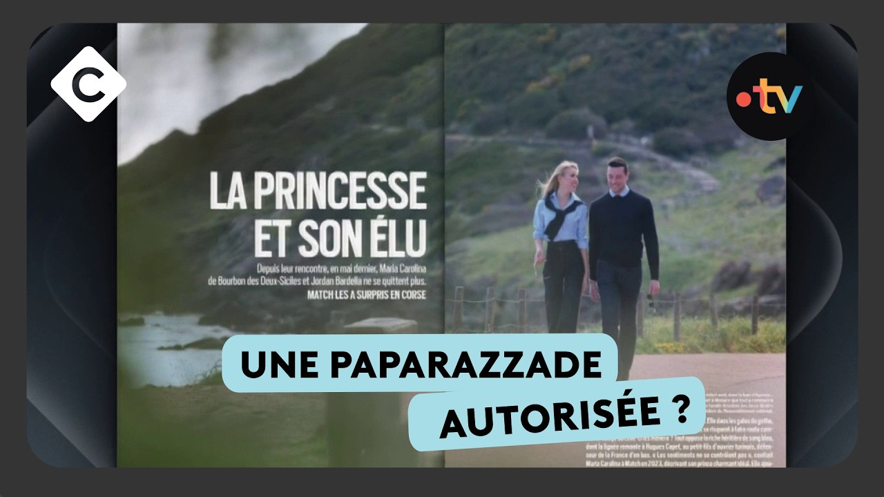 Paris Match officialise la relation de J. Bardella avec une princesse - La Story de Louis Amar
