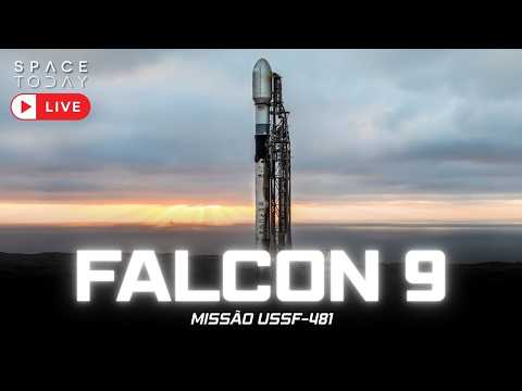 LANÇAMENTO SECRETO DO FALCON 9 PRA SPACE FORCE | MISSÃO USSF-481